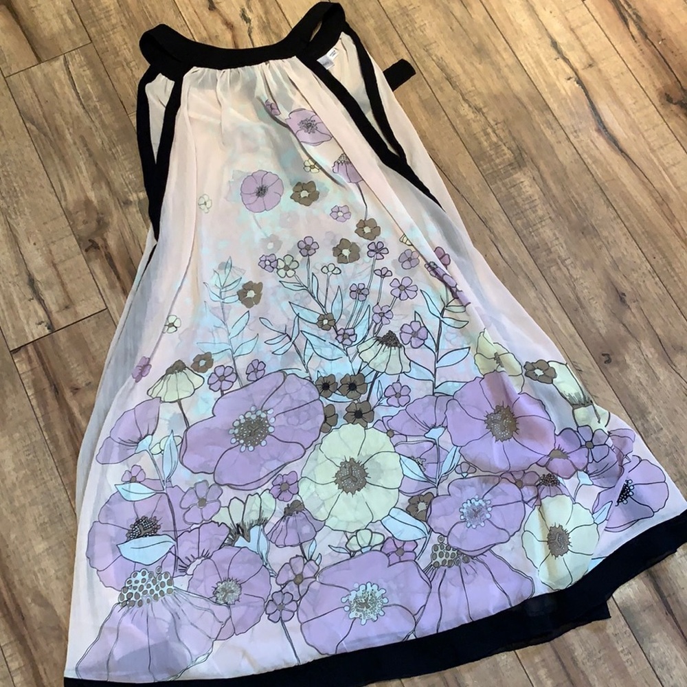 Floral swim cover up